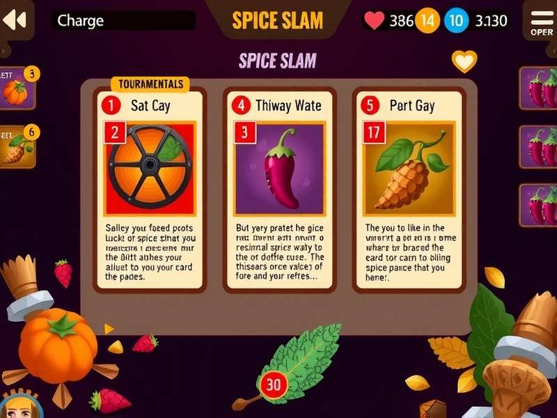 Spice Slam card types and values